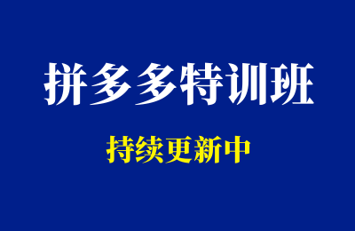 【纪主任:多多特训营】2025年12月14更新-惠声网赚