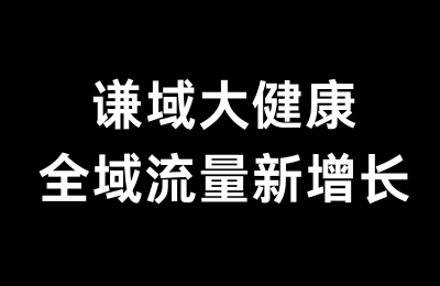 【谦域大健康全域流量新增长】-惠声网赚