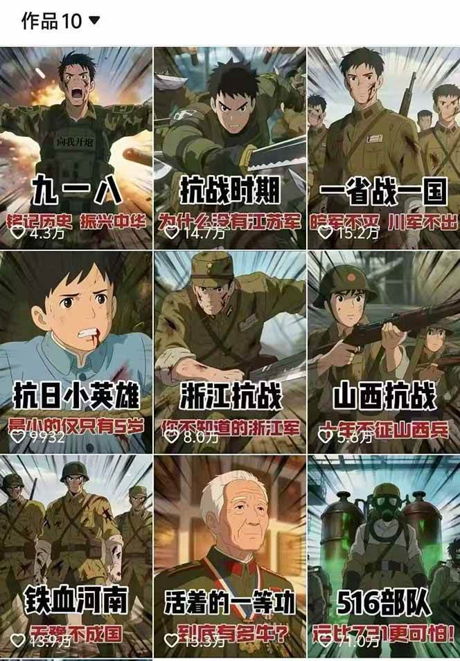 图片[2]-动漫历史类视频制作全流程，学文案撰写、分镜提示词，掌握动漫图生成+抠图配音剪辑-惠声资源站