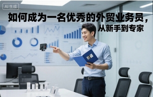 如何成为一名优秀的外贸业务员，从新手到专家-惠声网赚