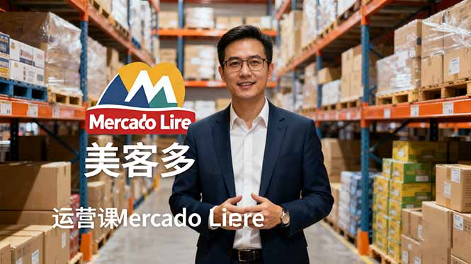 2025美客多Mercado Libre运营课：账号注册/产品上传/促销活动/自发货模式-惠声网赚