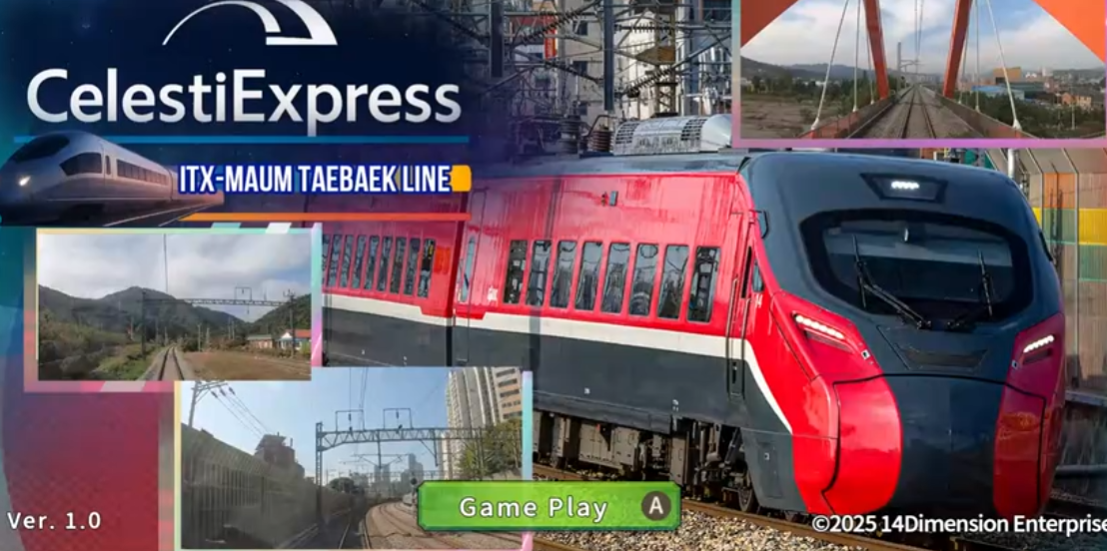 《韩国铁路 Celesti特快 ITX-MAUM 太白线 Korean Rail Celesti》Switch美版中文NSZ下载-惠声网赚