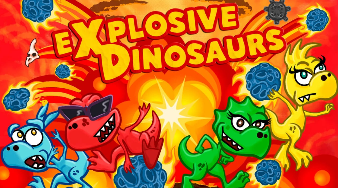 《爆裂恐龙 Explosive Dinosaurs》Switch英文版NSZ下载 – 含1.0.1补丁-惠声网赚