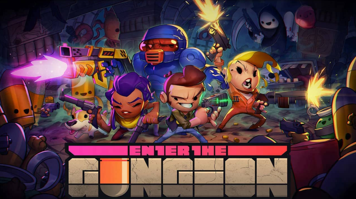 《挺进地牢 Enter the Gungeon》Switch中文版NSP下载 – 含2.1.92补丁-惠声网赚