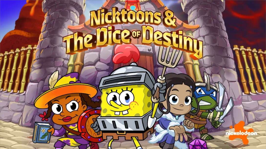 【美版】尼克通与命运之骰 .Nicktoons & The Dice of Destiny 英语-惠声网赚