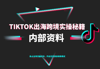 TikTok跨境电商0-1搭建运营(更新10月)-惠声网赚