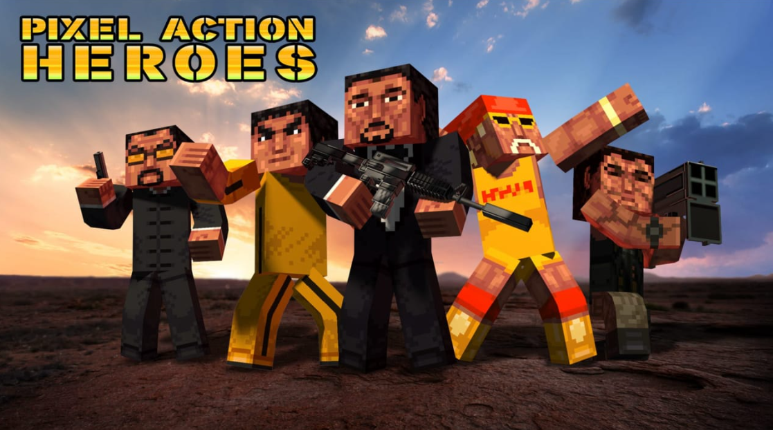 《方块世界：像素动作英雄 Pixel Action Heroes》Switch英文版NSZ下载-惠声网赚