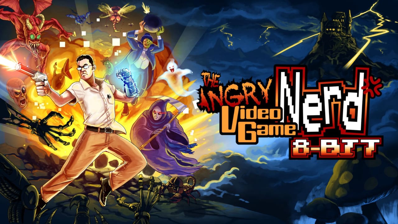 喷神大冒险 8位版丨Angry Video Game Nerd 8-bit-惠声网赚