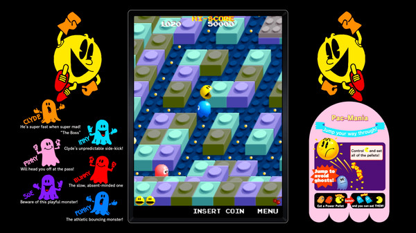 《吃豆人 博物馆+/PAC-MAN MUSEUM+》PC中文版下载-含Build.20411785-惠声网赚