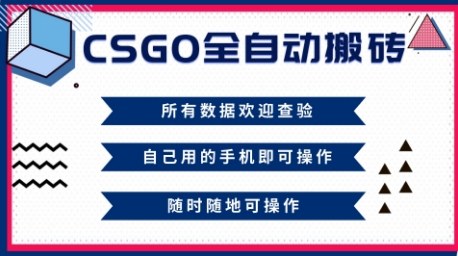 CSGO全自动搬砖，年底钱回家好项目，当天可拿到结果，新手小白轻松月入1W+【揭秘】-惠声网赚