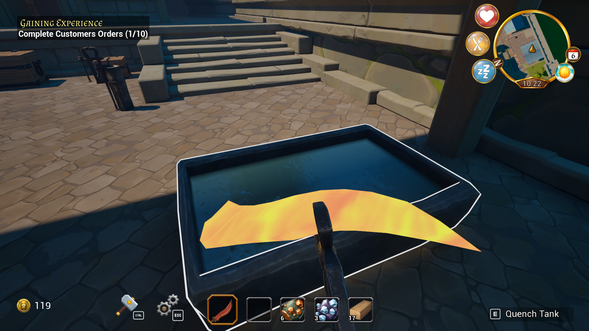 《锻造冲击：铁匠模拟器/Heat ‘n Hit: The Blacksmith Simulator》PC中文版下载-含Build.20783100-惠声网赚