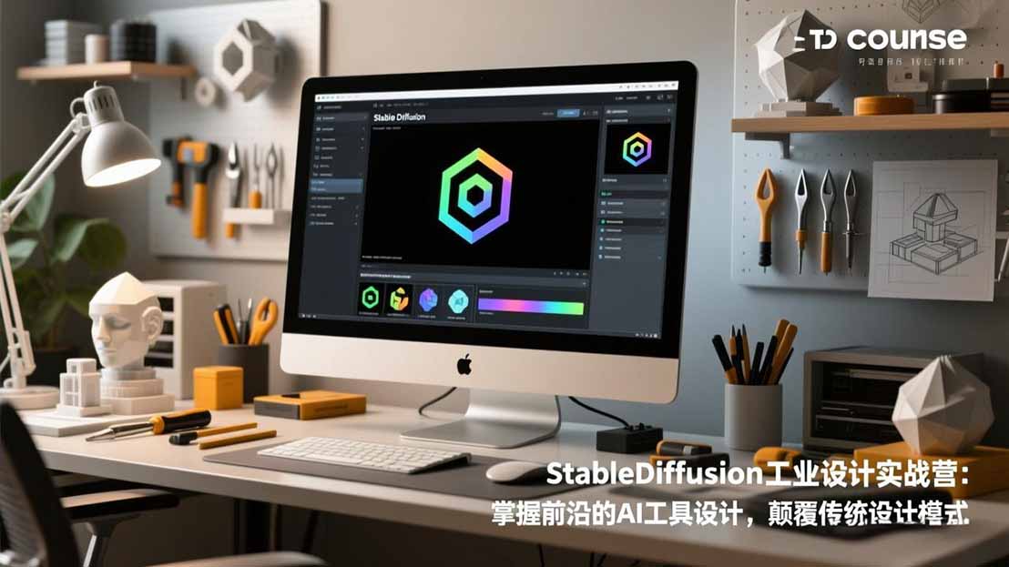 StableDiffusion工业设计实战营：掌握前沿的AI工具设计，颠覆传统设计模式-惠声网赚