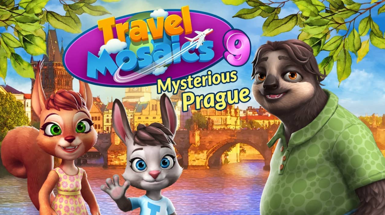 《旅行马赛克9：神秘布拉格 Travel Mosaics 9: Mysterious Prague》Switch英文版NSP下载-惠声网赚