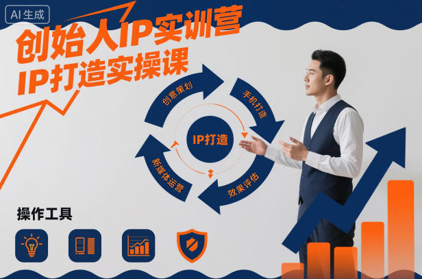 创始人IP实训营，IP打造实操课-惠声网赚