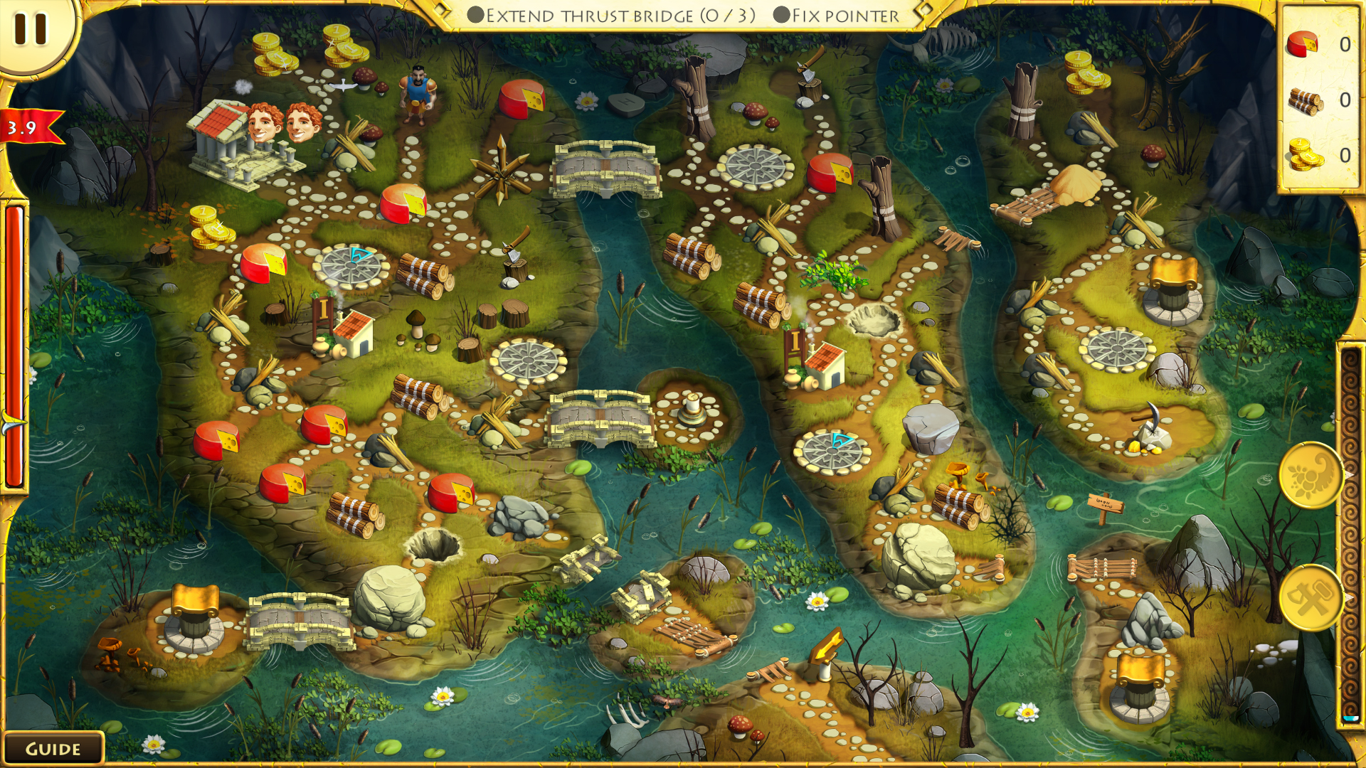 《大力神的十二个劳工4：自然之神 12 Labours of Hercules IV Mother Nature》Switch英文版NSP下载-惠声网赚