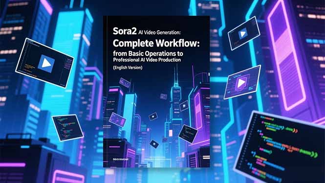 Sora2 AI视频生成的系统教程(英文版-惠声网赚