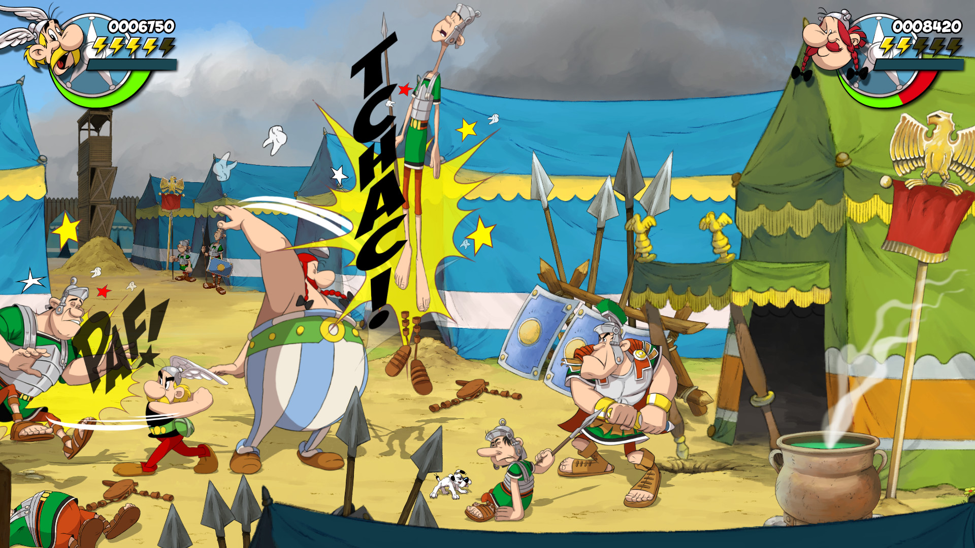 《幻想新国度：全扇飞 Asterix and Obelix Slap Them All》Switch NSZ下载-惠声网赚