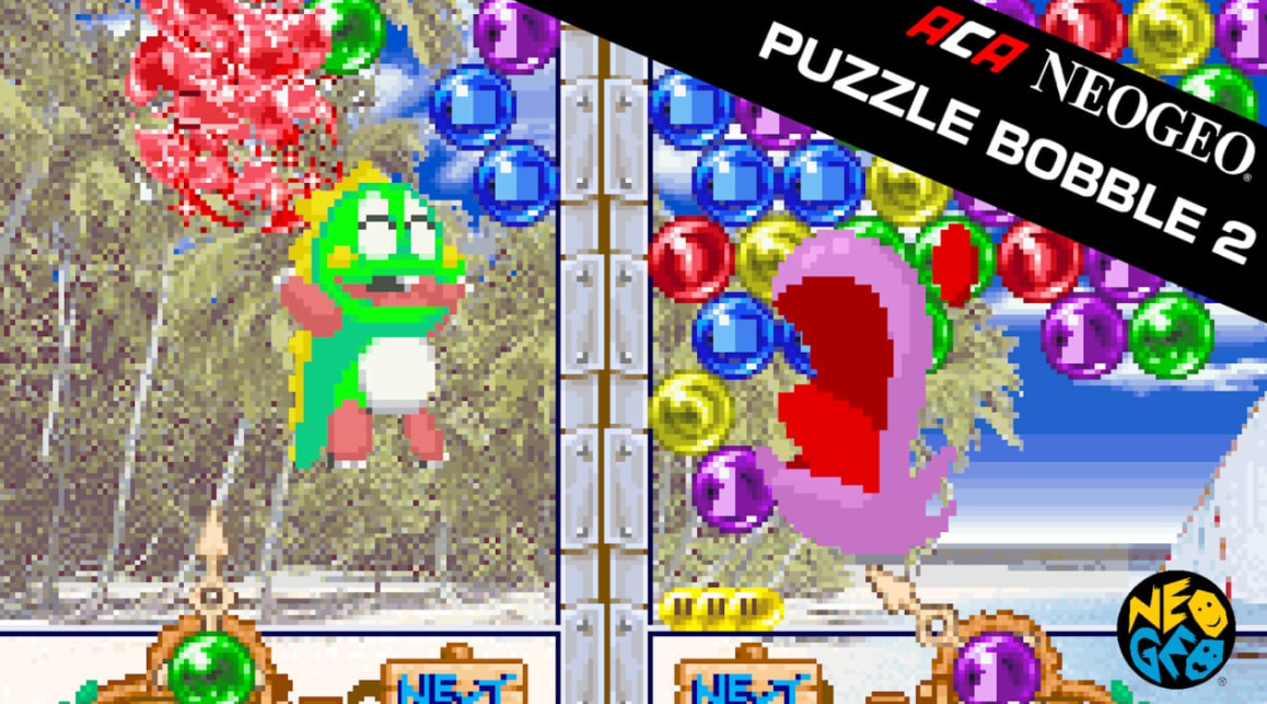 《NEOGEO 泡泡龙2 ACA NEOGEO PUZZLE BOBBLE 2》Switch英文版NSP下载-惠声网赚