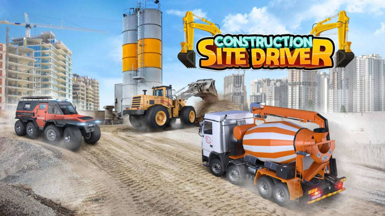 《建筑工地司机 Construction Site Driver》Switch英文版NSZ下载-惠声网赚