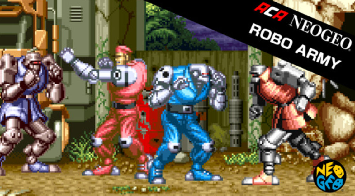 《街机：机甲神兵 ACA NEOGEO ROBO ARMY》Switch英日文版NSP下载-惠声网赚