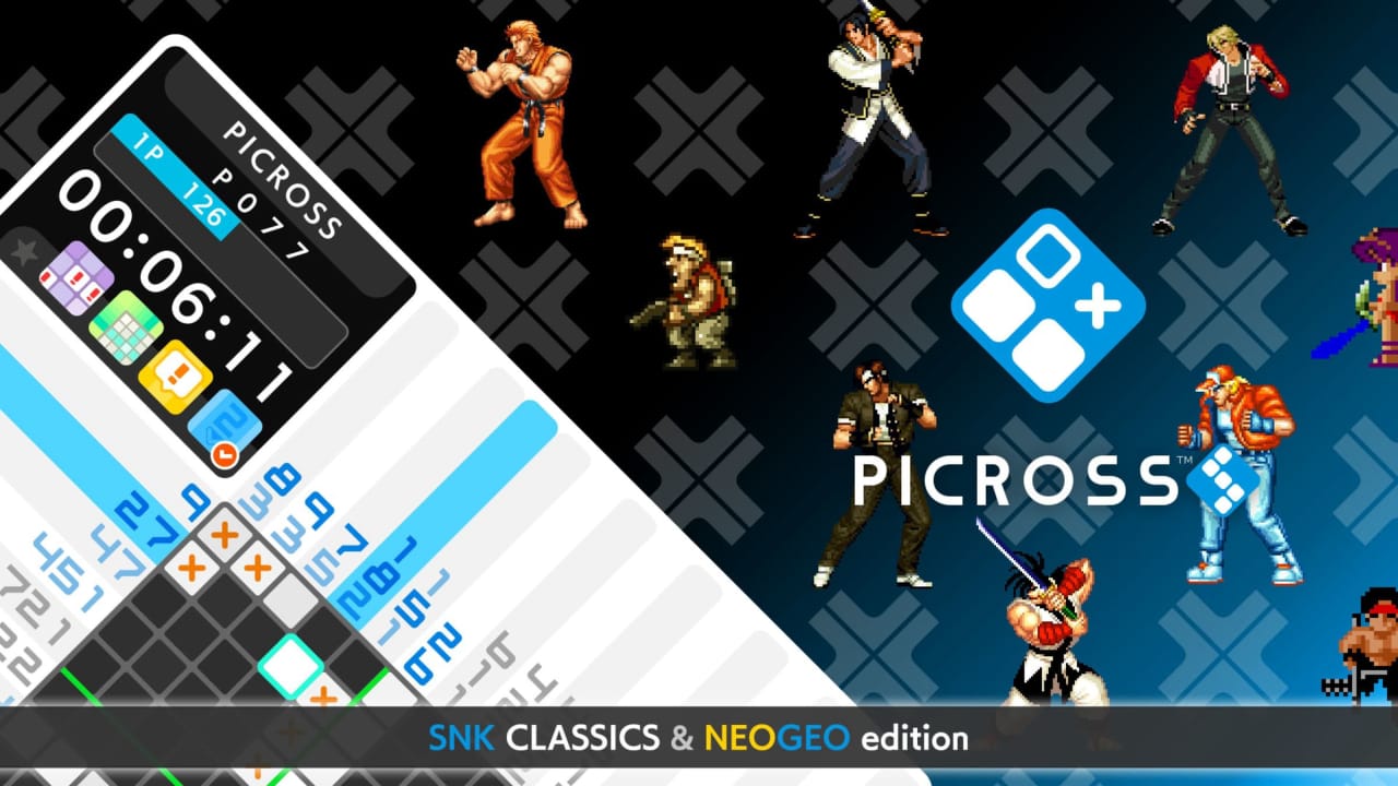 绘图方块S SNK经典＆NEOGEO丨PICROSS S SNK CLASSICS ＆ NEOGEO edition-惠声网赚
