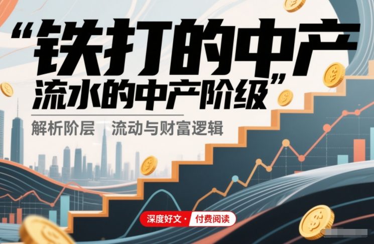 付费文章：铁打的中产，流水的中产阶级-惠声网赚