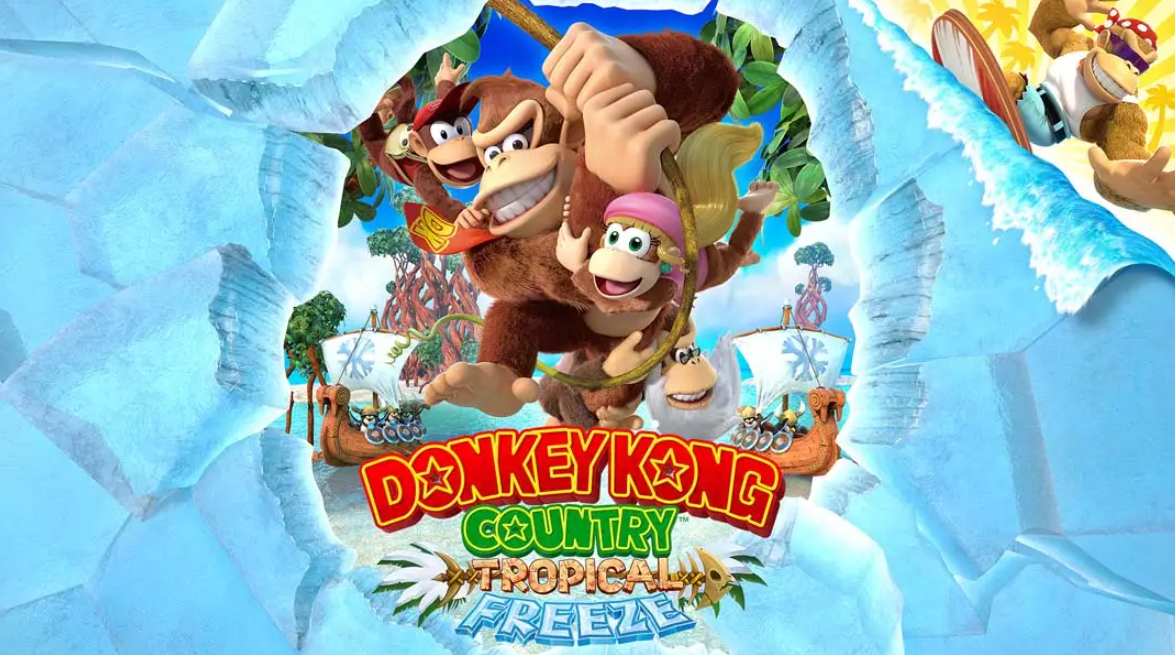 《大金刚：热带寒流 Donkey Kong Country: Tropical Freeze》Switch英文版NSP下载 – 含1.0.2补丁-惠声网赚