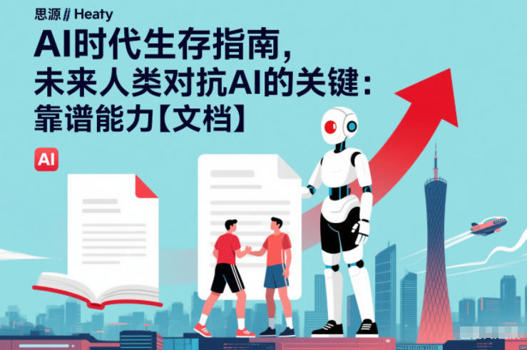 AI时代生存指南，未来人类对抗AI的关键：靠谱能力【文档】-惠声资源站