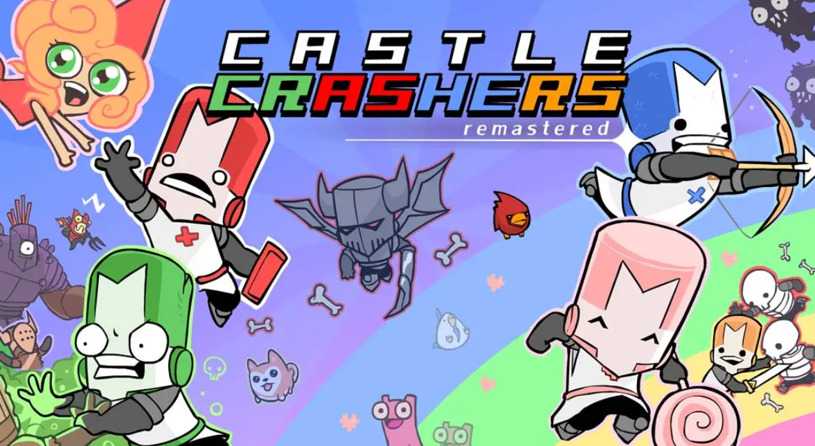 《城堡毁灭者 重置版 Castle Crashers Remastered》Switch美版中文NSP下载 – 含1.0.7补丁-惠声资源站