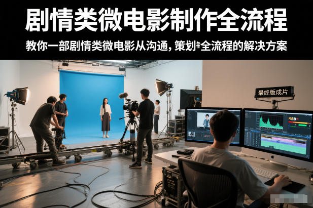 剧情类微电影制作全流程，教你一部剧情类微电影从沟通，策划到拍摄制作全流程的解决方案-惠声资源站