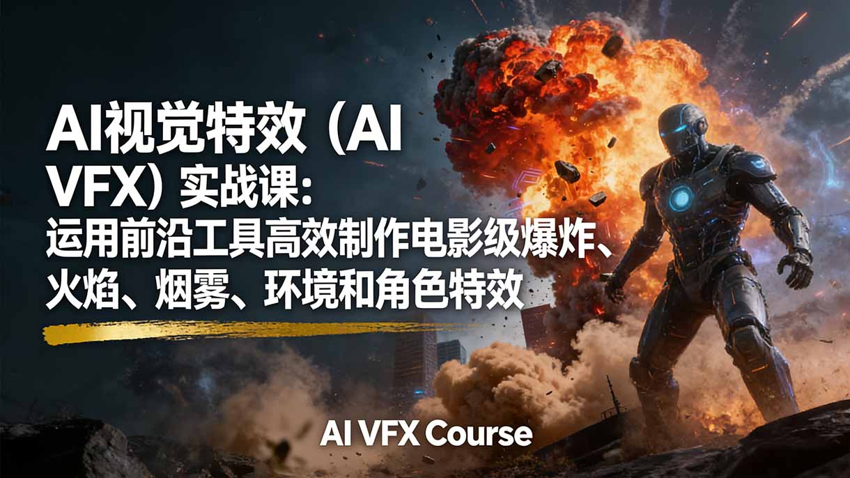 AI视觉特效(AI VFX-惠声资源站