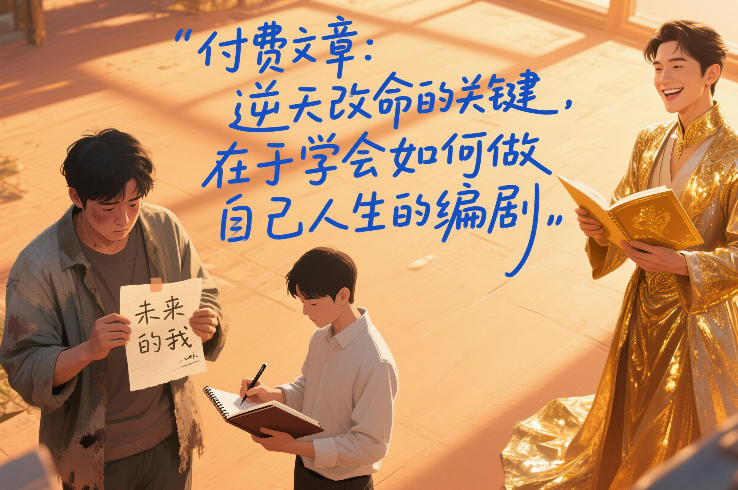 付费文章：逆天改命的关键，在于学会如何做自己人生的编剧-惠声资源站