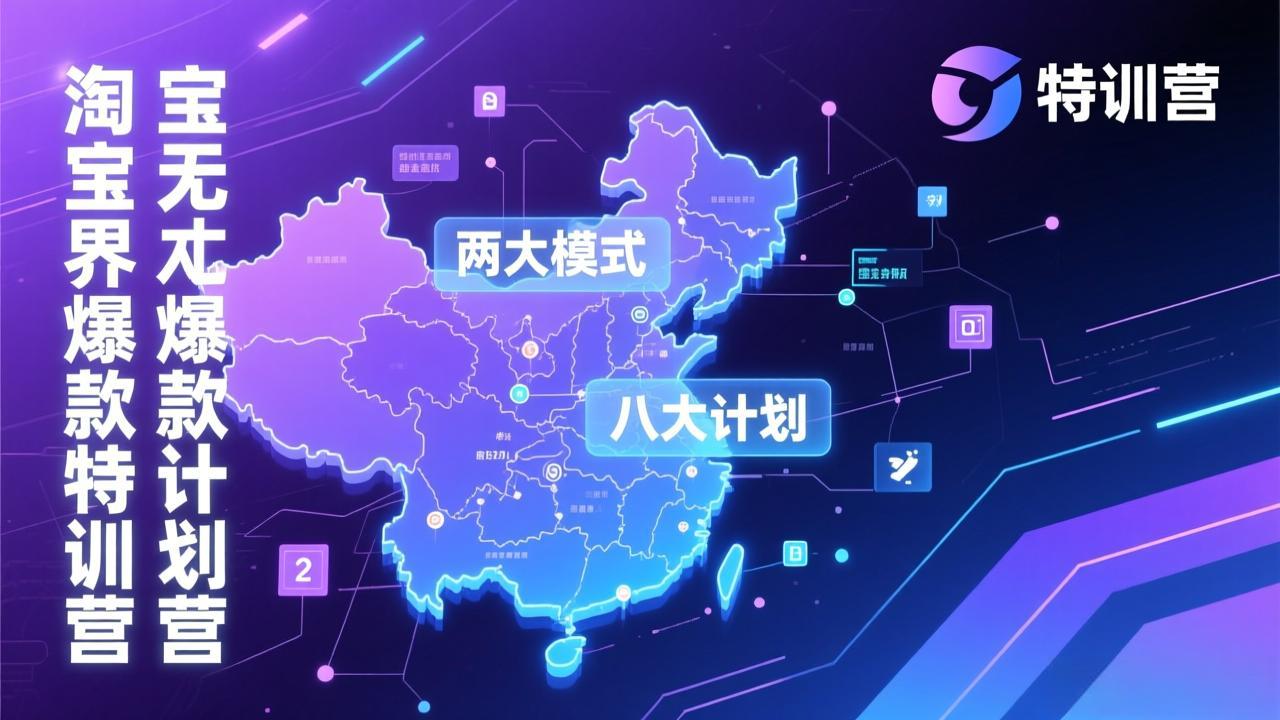 淘宝无界爆款训练营：2026年1月杭州线下高端集训课，3天构建两大模式八大计划体系-惠声资源站