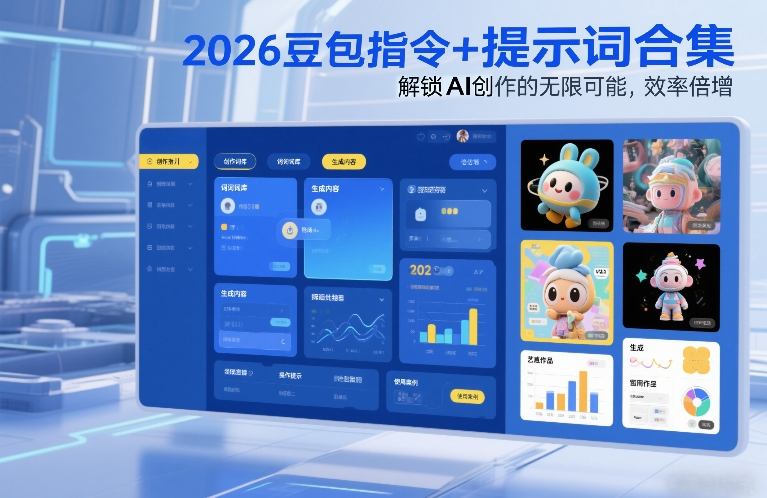 2026豆包指令+提示词合集，解锁AI创作的无限可能，效率倍增-惠声资源站