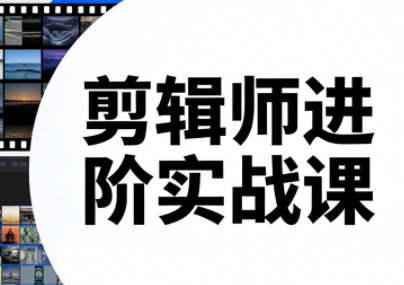 剪辑师进阶实战课(更新23年-25年)-惠声资源站