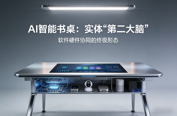 AI智能书桌搭建，构建你的实体“第二大脑”，软件硬件协同的终极形态-惠声资源站