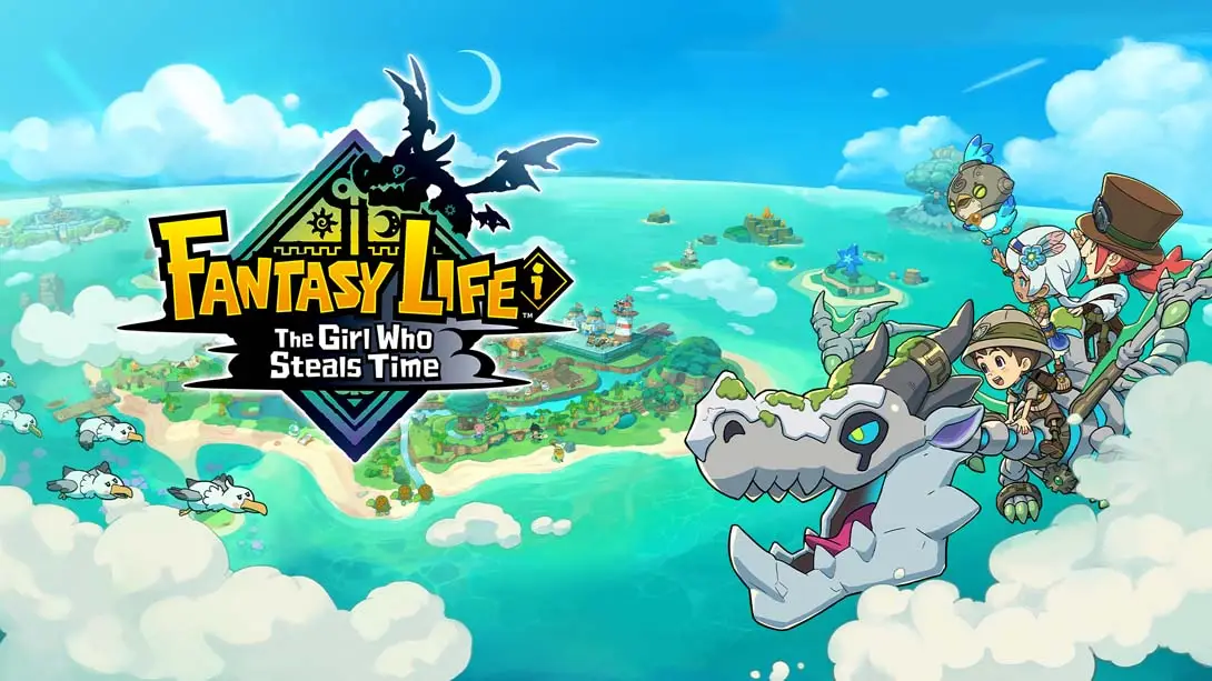 【美版】幻想生活ｉ 转圈圈的龙和偷取时间的少女 .FANTASY LIFE i: The Girl Who Steals Time 中文-惠声资源站