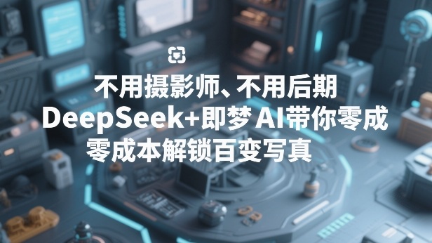 不用摄影师、不用后期，DeepSeek+即梦AI带你零成本解锁百变写真！-惠声资源站
