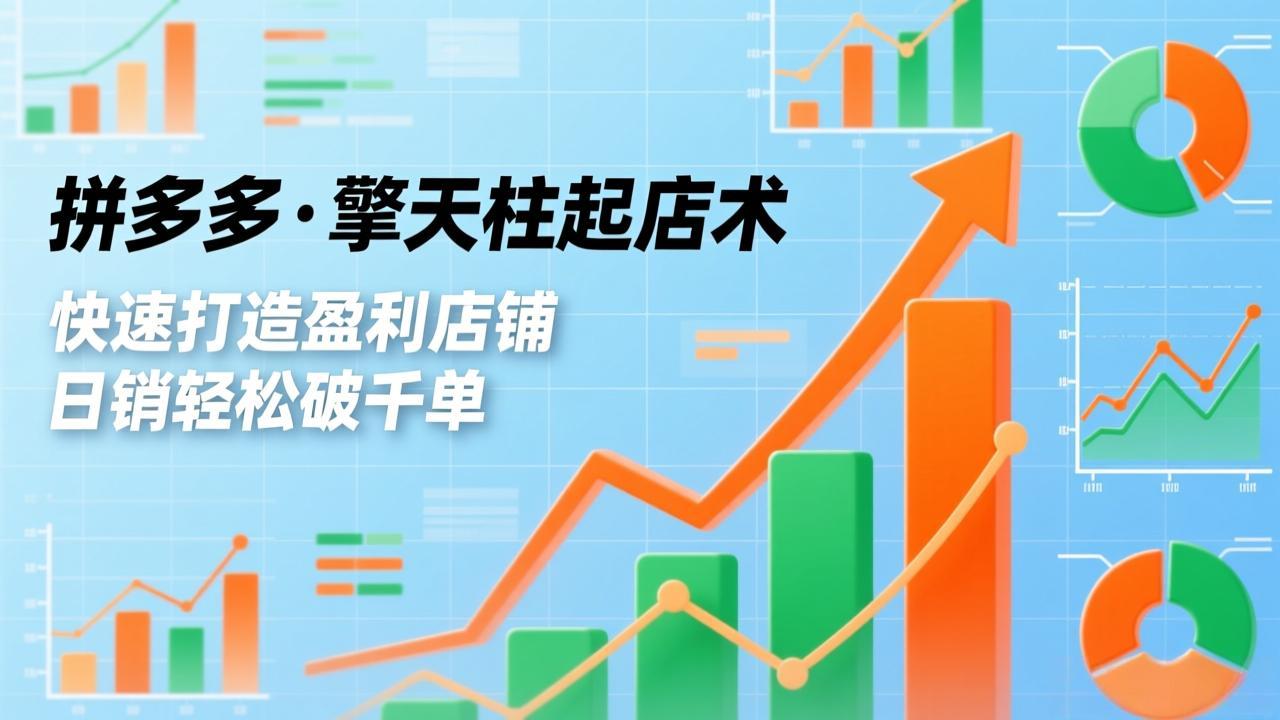 拼多多·擎天柱起店术3.0(更新-惠声资源站