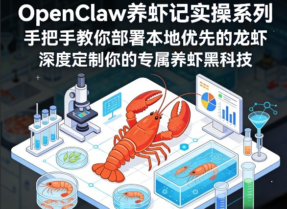 OpenClaw养虾记实操系列，手把手教你部署本地优先的龙虾，深度定制你的专属养虾黑科技-惠声资源站