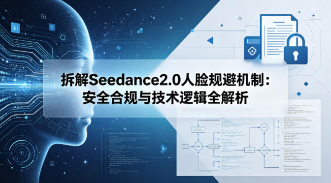 拆解Seedance2.0人脸规避机制：安全合规与技术逻辑全解析-惠声资源站