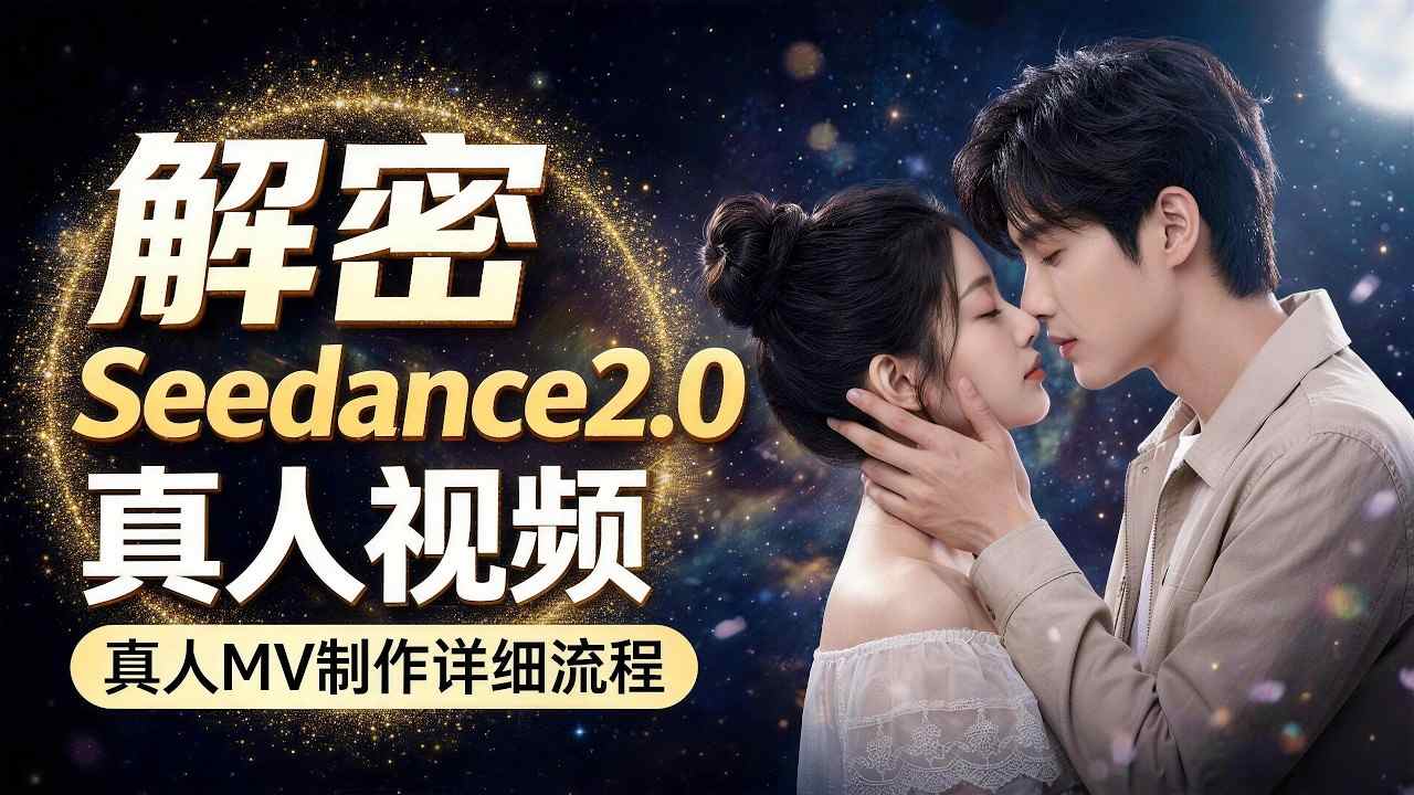 Seedance 2.0解密教程：零基础制作真人MV全流程-惠声资源站