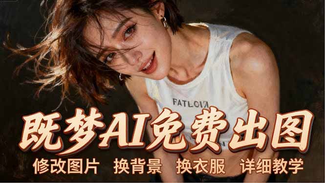 即梦AI全功能实战课：出图、换背景、照片动起来、唱歌说话，Seedance2.0全教学-惠声资源站