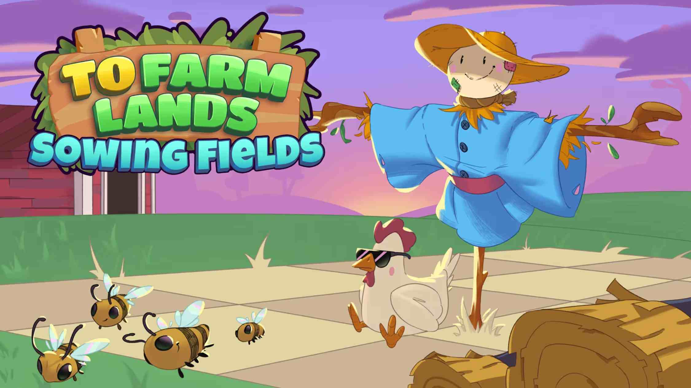 耕种土地：播种田地 .To Farm Lands: Sowing Fields 英语-惠声资源站