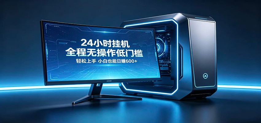 三角洲自动跑刀，纯自动挂机项目，零基础小白躺赚无忧-惠声资源站