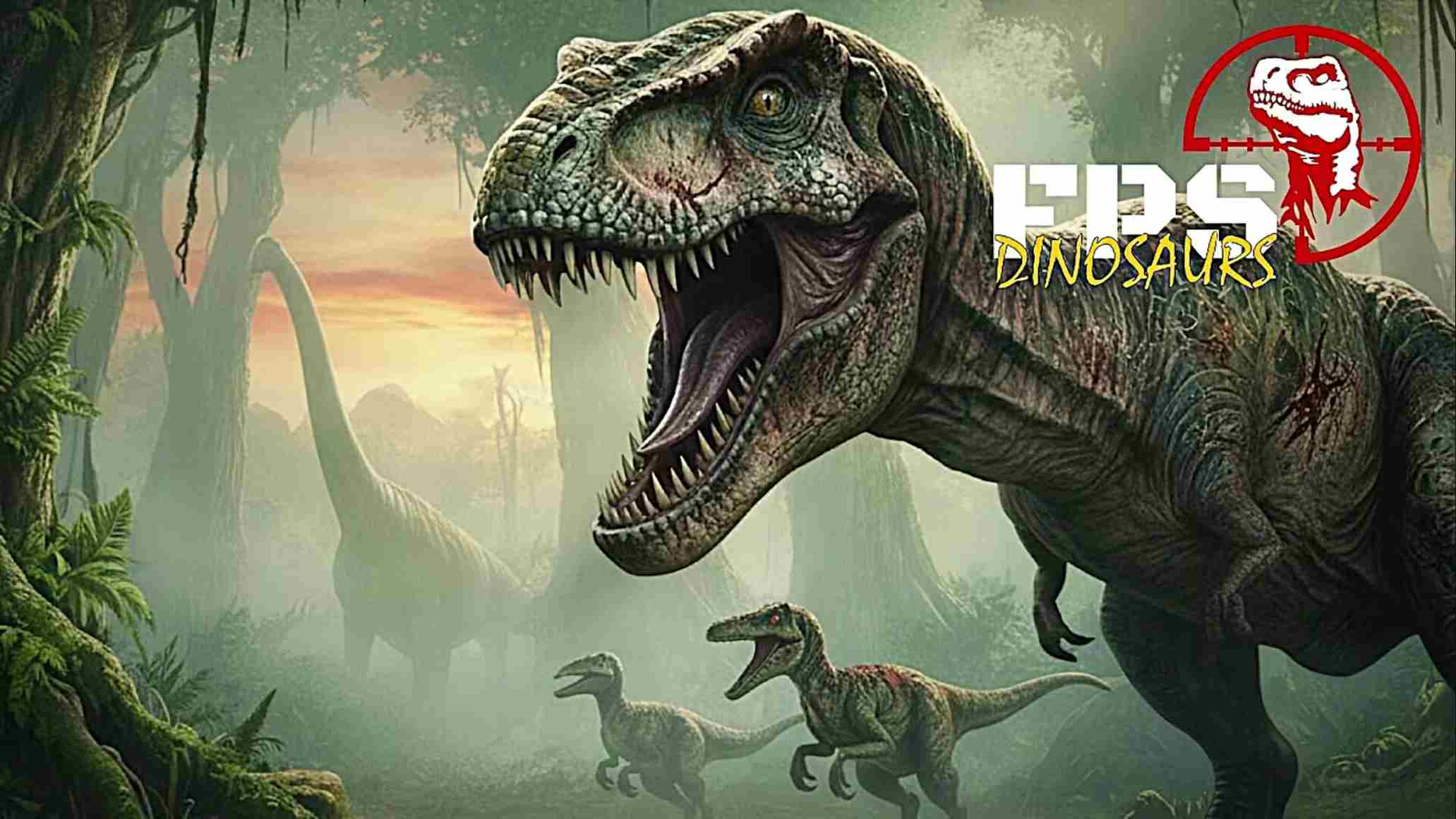 第一人称射击恐龙游戏 .FPS Dinosaurs 中文-惠声资源站