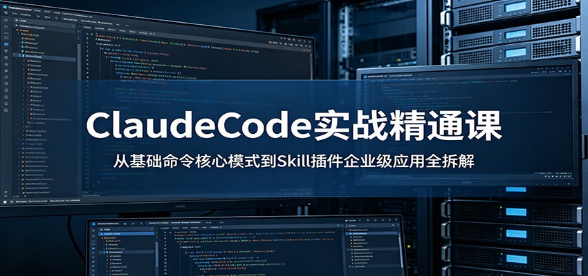 ClaudeCode实战精通课：从基础命令核心模式到Skill插件企业级应用全拆解-惠声资源站