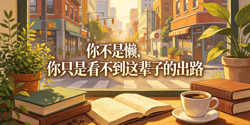 付费文章：你不是懒，你只是看不到这辈子的出路-惠声资源站