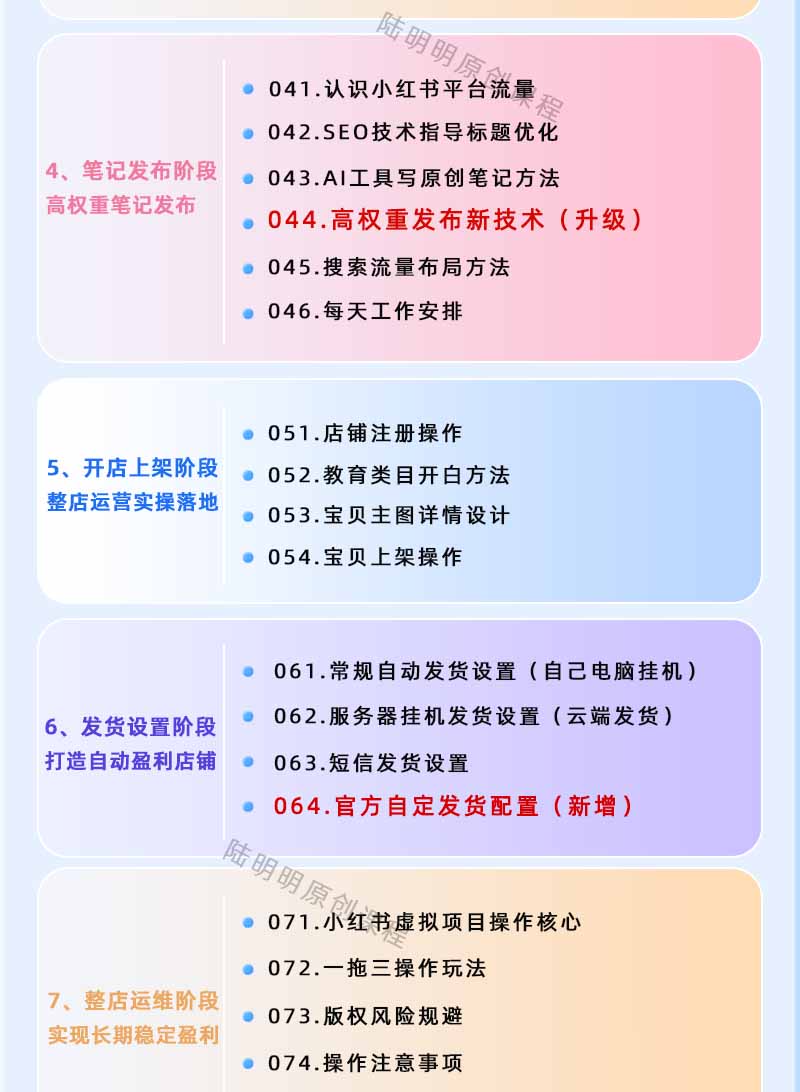 图片[3]-小红书虚拟项目特训班9.0，全面拥抱AI，批量产出原创PPT货源，单品/单店纯利润几万到几十W-惠声资源站