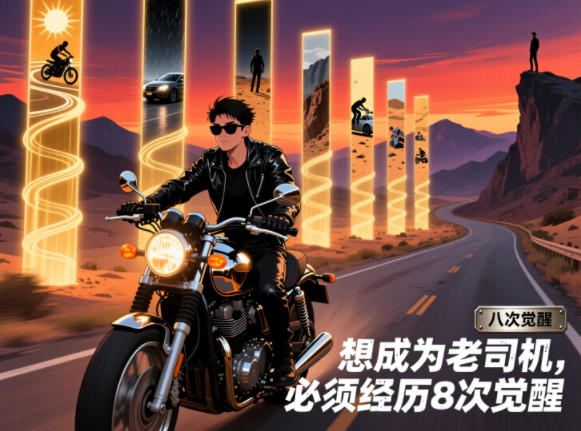 付费文章：想成为老司机，必须经历8次觉醒-惠声资源站
